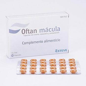 Oftan Macula 90 Capsules - Eye Care Dietary Supplement with Lutein, Zeaxanthin, Vitamins and Minerals
