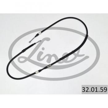 Cable de freno de estacionamiento LINEX 32.01.59 Izquierda
