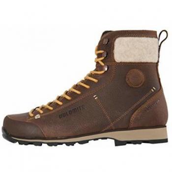 Botas de senderismo unisex Dolomite Cinquantaquattro Warm 2 WP - Marrón - Talla 46.5