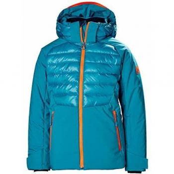 Helly Hansen Jr Snowstar Jacket Chaqueta, Unisex niños, 632 Blue Wave, 8 años
