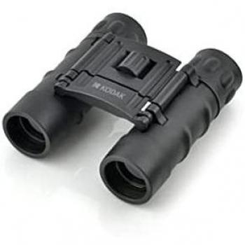 Kodak BCS400 Binocular Compacto 10x25 con Revestimiento de Goma Negro