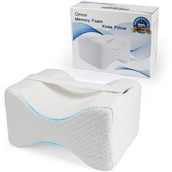 Almohada Piernas para Dormir, Ergonómico Cojín Ortopédico, Ideal para ciática, Caderas, articulaciones, Alivio de Dolores de Embarazo y Dormir de Lado - Opción Ideal para Dormir de Lado