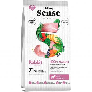Dibaq Sense Grain Free Conejo (Sensitive) - Pienso para Perros