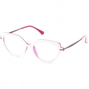 Gafas Recetadas Rojasele ANITA 3 para Hombre Blancas con armazones de 52