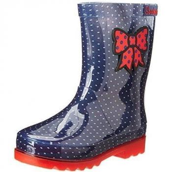 Skechers Waterspout - zapato botín de material sintético niña, color azul, talla 26 EU