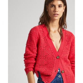 Jersey Pepe Jeans Mujer Grace rojo