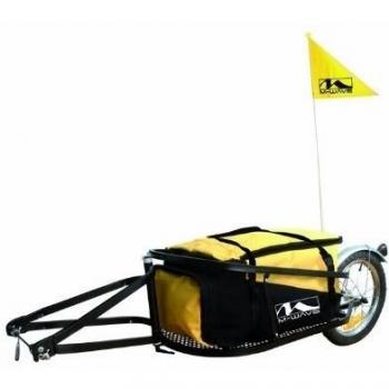 M-Wave - Remolque plegable de transporte, capacidad 32 kg