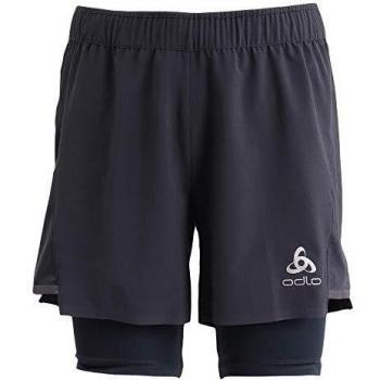 Odlo Pantalones Cortos Zeroweight para Hombre, Hombre, Pantalones Cortos, 322092, Negro, Extra-Large