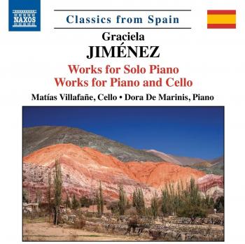 Jiménez, G., JIMÉNEZ: Obras para piano. Obras para piano y cello. Matías Villafañe, violonchelo. Dora De Marinis, piano.