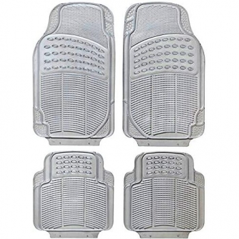 SUMEX Conti30 - Alfombra Goma Universal Continental Transparente, 4 Piezas