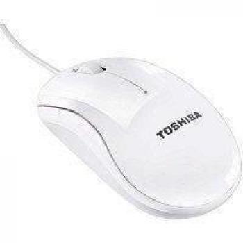 Toshiba U25 USB Óptico 1600DPI Color blanco - Ratón