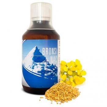 Espadiet Bronsi NAC Jarabe expectorante 250 ml - N-acetil cisteína, Erísimo, Helicriso, Pino, Propóleo, Vitaminas C y A - Alivio de garganta y tos
