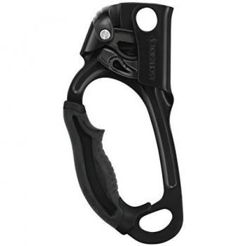 Petzl Ascension Black Right-Handed Rope Clamp