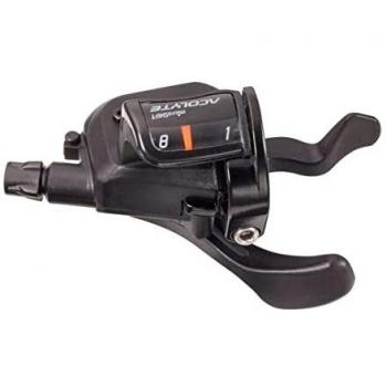 Microshift Acolyte Right Shifter - 8-Speed Black, 8-Speed