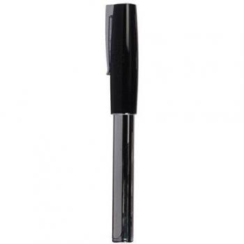 Faber-Castell 149251 - Estilográfica Loom Piano con cuerpo lacado efecto piano con forma cónica ergonómica, plumín con punta de iridio trazo F, color negro