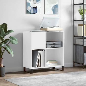 Gabinete de registro blanco 84,5x38x89 cm madera multicapa Vidaxl