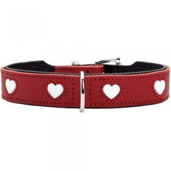 Collar para Perro Hunter Love Rojo XS 24-28 cm