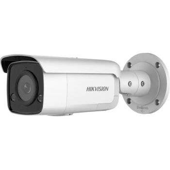 Cámara IP Bullet Hikvision AcuSense 4MP con Luz Estroboscópica y Alerta Auditiva (DS-2CD2T46G2-ISU/SL 4mm)