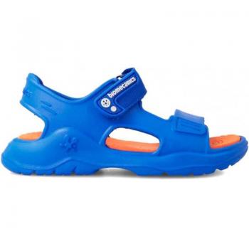 Biomecanics Sandalias para el agua con cierre velcro color azul, abiertas de niño con logotipo y doble cierre adherente, modelo 232290 AZUL
