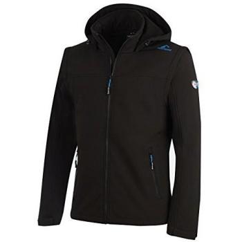 Westfjord Chaqueta con Cremallera Eldfjall XT para Hombre, Color Negro Talla XXL