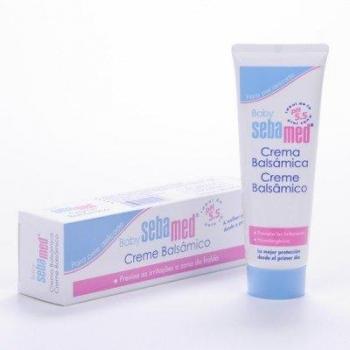 Sebamed Baby Crema Balsámica - 50ml Prevención de la dermatitis del pañal, Cuidado intensivo y protección para la piel del bebé, Protección frente al frío, Para la piel muy sensible, seca y atópica