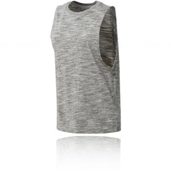 Reebok EL Marble Muscle Tank Camiseta, Mujer, Gris