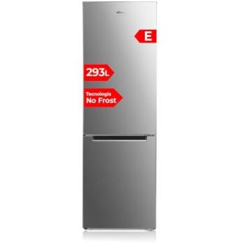 Frigorífico Combinado Nilson NC185600ENFX, 2 Puertas, 293 Litros, No Frost, Multi Air Flow, Bajo Nivel Sonoro, Puerta Reversible, Clase E
