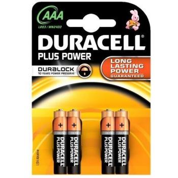 Duracell Plus Power Single-Use Battery AAA Alcalino 1,5 V - Pilas