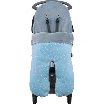 Saco para silla de paseo Stokke con forro polar Jyoko Blue Sparkles