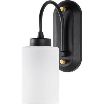 Aplique de pared WELLHOME, Estructura de metal Color Negro