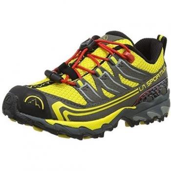 La Sportiva Falkon Low - Zapatillas de travesía para niño, color amarillo / negro, talla 35