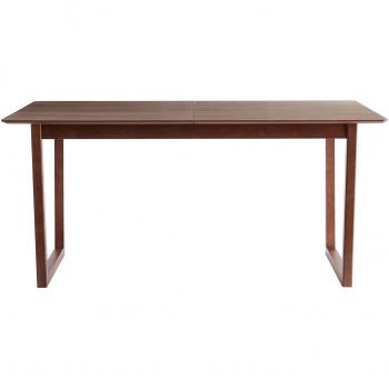 Miliboo - Mesa extensible rectangular de nogal 160-240 cm LAHO