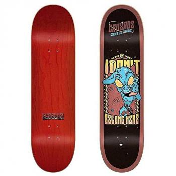 Tabla Skate Cruzade Message 8.0 x 31.44, Estampado, Deck Chasis, Adultos Unisex, Multicolor, Talla Única