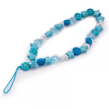 Colgante Universal Cool para Pulsera de Smartphone con Estrellas Azules