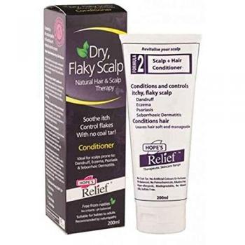 Hopes Relief Conditioner 200ml - Itchy Flaky Scalp Conditioner for Dry, Itchy, Flaky Scalp Care, Natural Formula for Hair Prone to Eczema, Seborrheic Dermatitis, and Dandruff