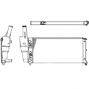 Hella  8MK 376 713-544 radiador