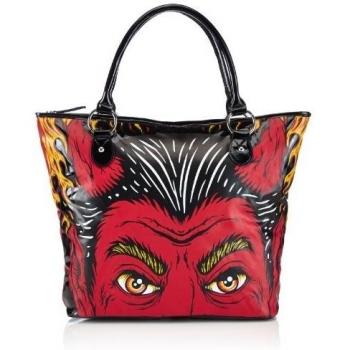 Iron Fist Soul Stealer Tote Bag 891012 - Bolso con asas para mujer, color negro, talla 50x40x37 cm