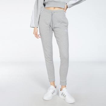 Adidas Women's Essentials 3-Stripes French Terry Cuffed Joggers - Grey XL