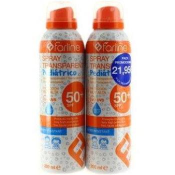 Farline Pack Protector Solar Spray SPF50+ 2x200ml