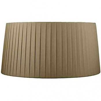PANTALLA CONO PLISADA BEIG E-27 40 COGIDA SUPERIOR