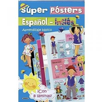 Super Pósters Español-Inglés. Aprendizaje Básico - Susaeta, Equipo