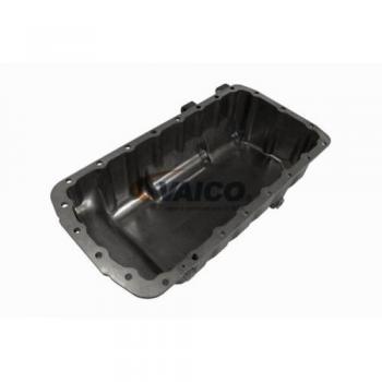 Cárter de aceite VAICO V22-0346 compatible con Citroën, Fiat, Lancia, Peugeot y Suzuki, incluye tornillo de drenaje y sin junta de estanqueidad