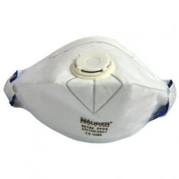 Maurer 15061010 Caja de 10 mascarillas Plegables FFP1 con válvula