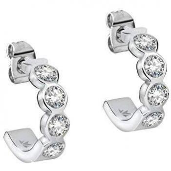 Morellato SAKM36 - Pendientes colgantes para Mujer, 1.5 cm, Plata