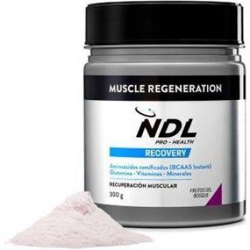 NDL Pro-Health Regeneración Muscular BCAAs 2:1:1 con Glutamina y Vitaminas Sabor Frutas del Bosque Polvo 300g