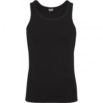 Urban Classics Women's 2-Pack Seamless Tanktop, Black