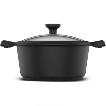 Cazuela Taurus Grandes Momentos de Aluminio Fundido de 28cm con Recubrimiento Antiadherente y Tapa