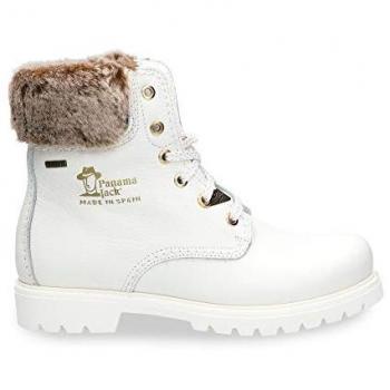 Botines Panama Jack Felicia GTX - Blanco - Elegancia y Comodidad, GORE-TEX, Talla 37 EU, para mujer