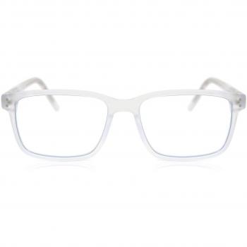 Gafas Recetadas Cuadrado Montuta Completa Plástico Blancas para Hombre - Gafas Anti-Azules - SmartBuy Collection
