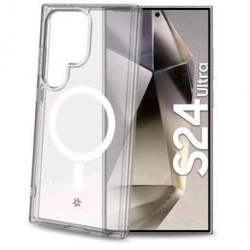 Funda para Móvil Celly GELSKINMAG1067 Blanco Transparente Galaxy S24 Ultra